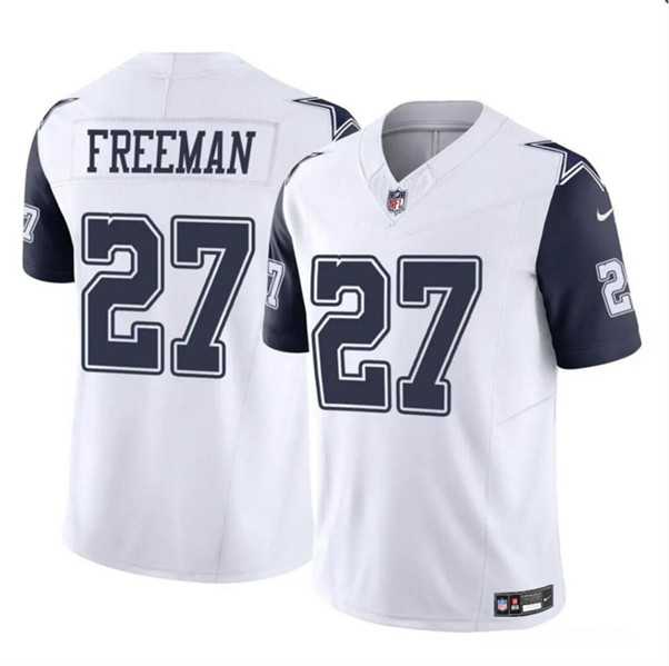 Youth Dallas Cowboys #27 Royce Freeman White 2023 F.U.S.E. Color Rush Limited Stitched Jersey Dzhi,We sell and wholesale Youth Dallas Cowboys #27 Royce Freeman White 2023 F.U.S.E. Color Rush Limited Stitched Jersey Dzhi on line form chian!